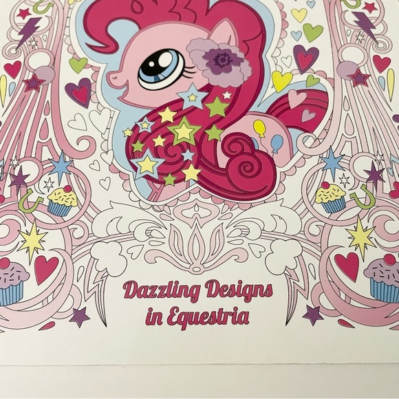My Little Pony Coloring Harmony Book Dazzling Designs in Equestria - Picture 3 of 16